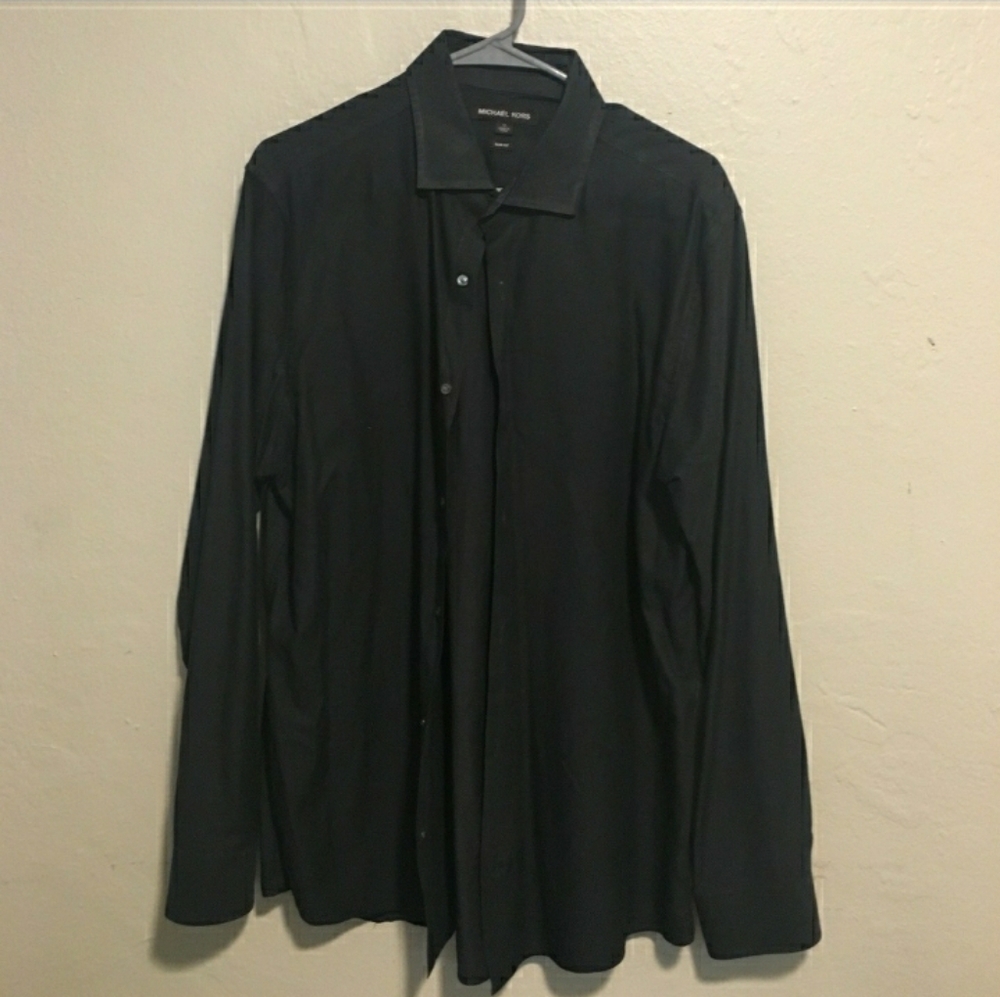 Michael Kors Long Sleeve Gray Shirt XL
